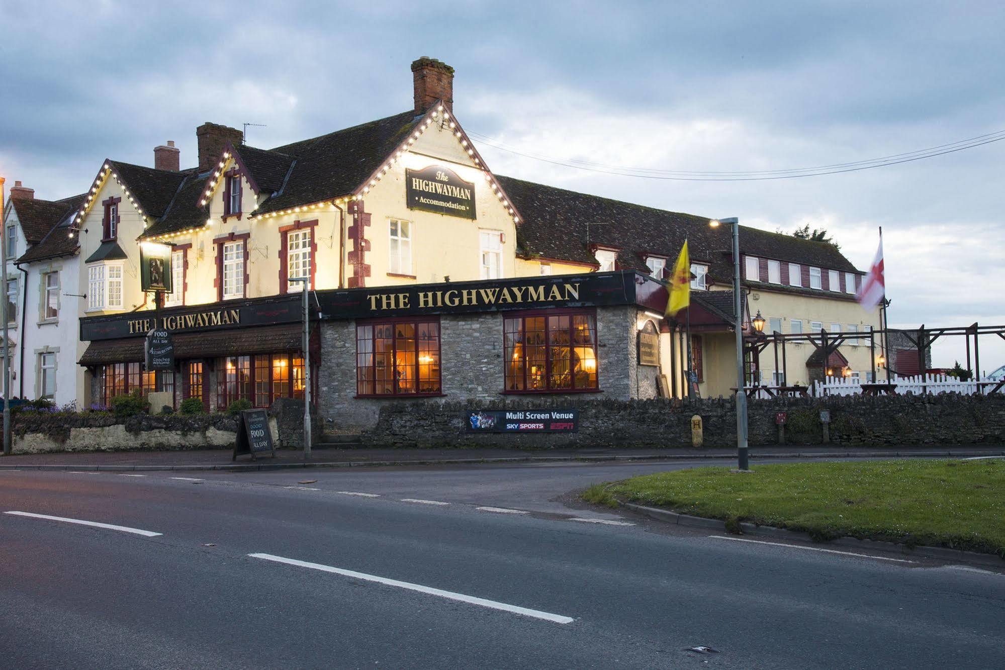 The Highwayman Inn شيبتون ماليت المظهر الخارجي الصورة